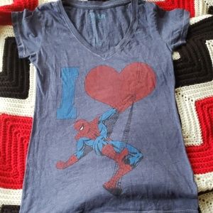 I Love Spiderman shirt
